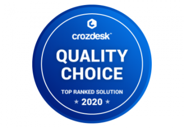 Quality Chose Crozdesk 2020 Badge